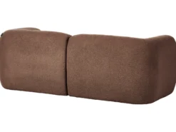 MJALBI 4 personers Modulsofasæt Brun Boucle