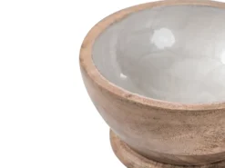Morter QENA Mangotræ Brun/hvid