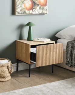 Natbord BLYTHE Naturlig ask
