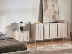Natbord CLUNES Lys Beige
