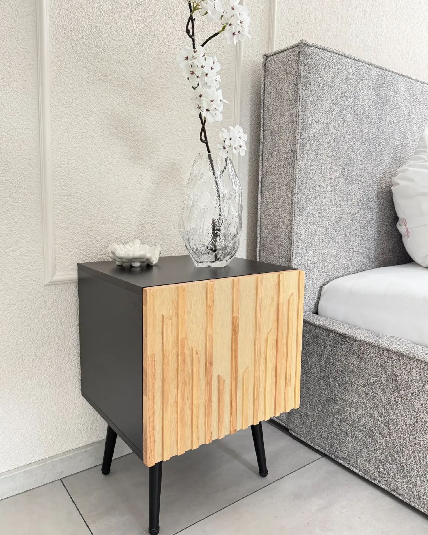 Natbord DALCROSS Brun/sort