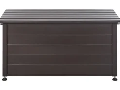 Opbevaringsboks CAMPALTO 123 cm 60 cm Mørkebrun
