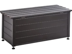 Opbevaringsboks CAMPALTO 113 cm 50 cm Mørkebrun