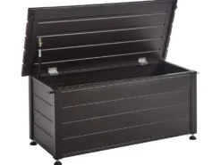 Opbevaringsboks CAMPALTO 113 cm 50 cm Mørkebrun