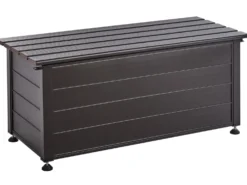 Opbevaringsboks CAMPALTO 113 cm 50 cm Mørkebrun