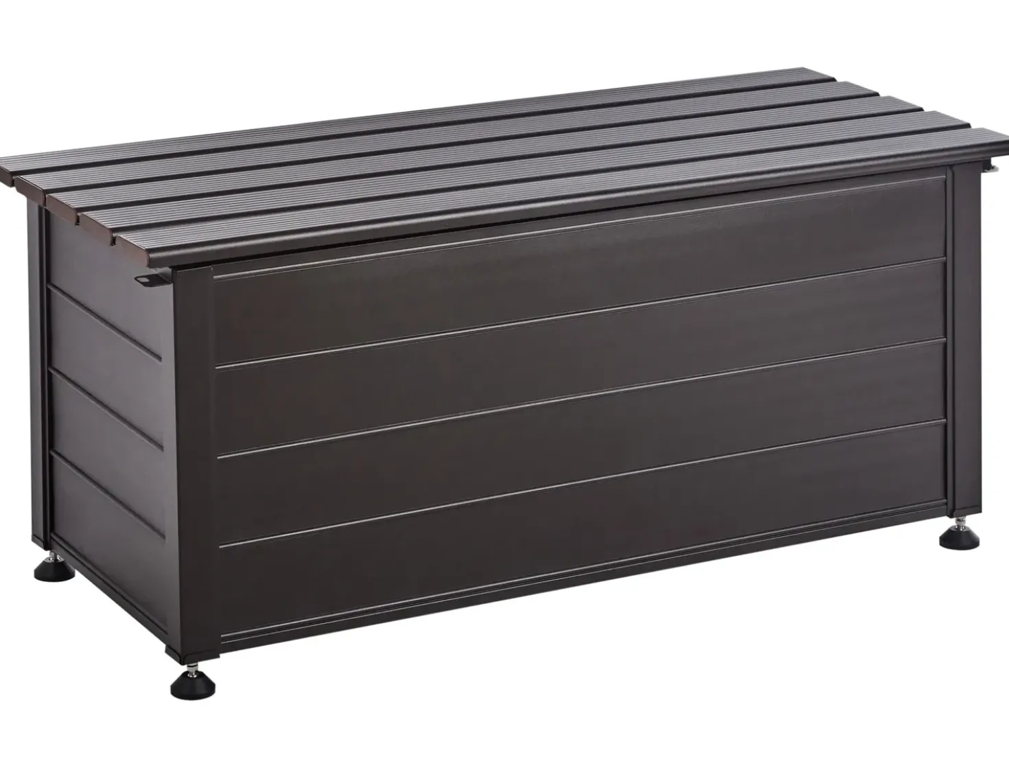 Opbevaringsboks CAMPALTO 113 cm 50 cm Mørkebrun