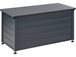 Opbevaringsboks CAMPALTO 123 cm 60 cm Mørkegrå