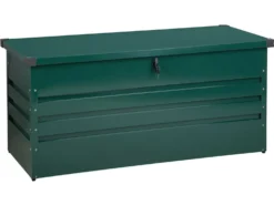 Opbevaringsboks CEBROSA 132 cm 62 cm Mørkegrøn