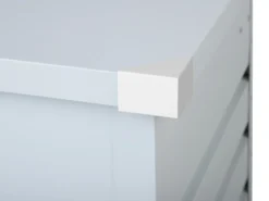Opbevaringsboks CEBROSA 100 cm 62 cm Lysegrå
