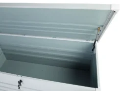 Opbevaringsboks CEBROSA 165 cm 70 cm Lysegrå