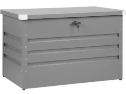 Opbevaringsboks CEBROSA 100 cm 62 cm Grå
