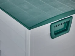 Opbevaringsboks LOCARNO 112 cm 50 cm Grøn
