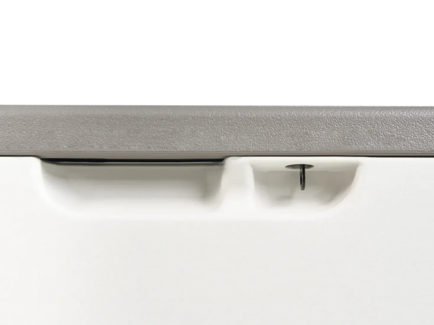 Opbevaringsboks MILIES 116 cm 60 cm Hvid