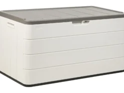 Opbevaringsboks MILIES 116 cm 60 cm Hvid