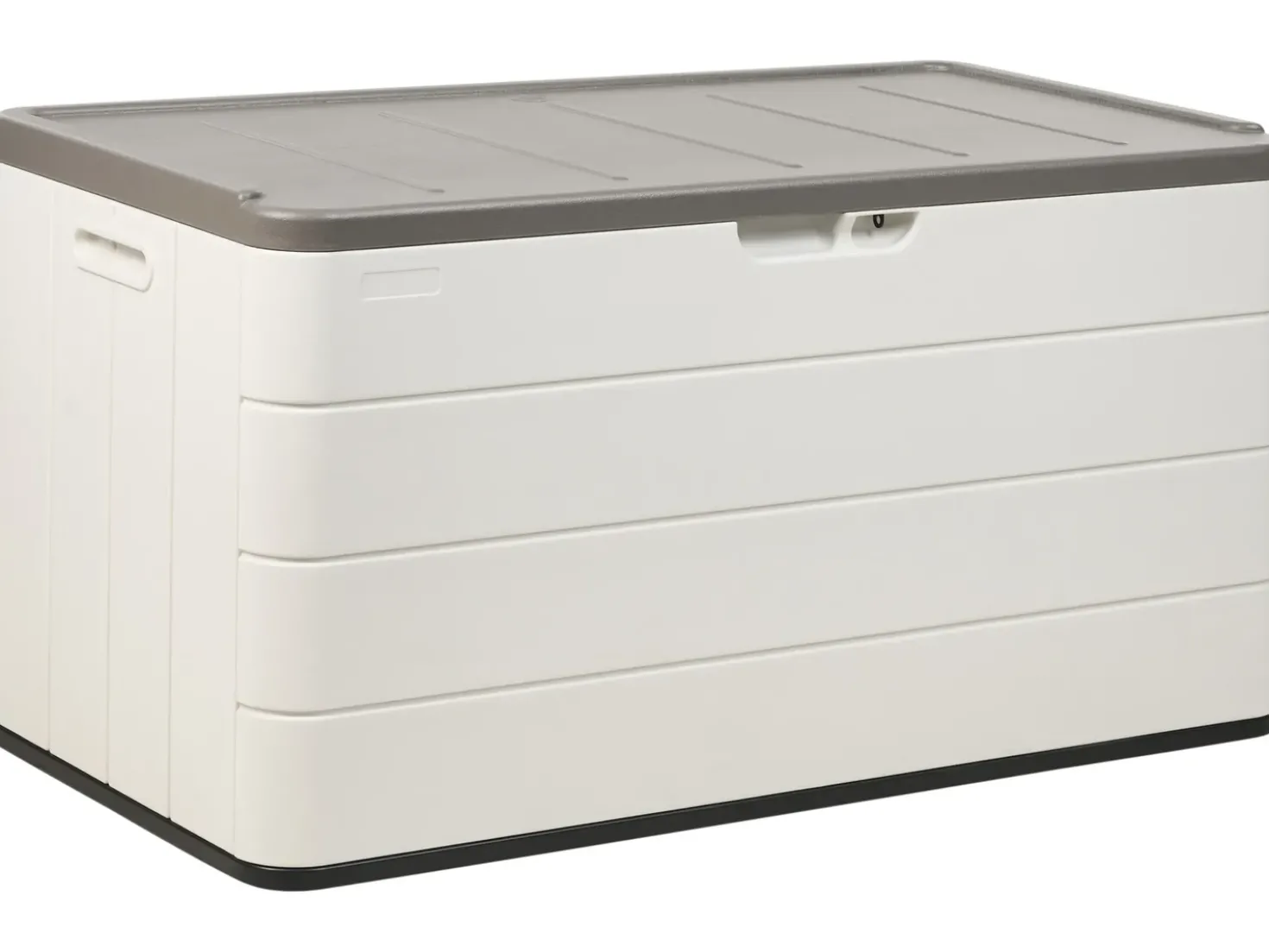 Opbevaringsboks MILIES 116 cm 60 cm Hvid