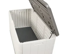 Opbevaringsboks MILIES 116 cm 60 cm Hvid