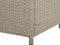 Opbevaringsboks MODENA 126 cm 46 cm Brungrå