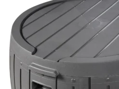 Opbevaringsboks PRINOS 56 cm 56 cm Grå