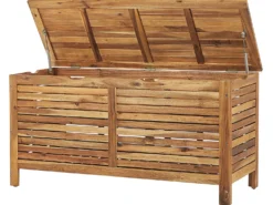 Opbevaringsboks RIVIERA 130 cm 48 cm Lysebrun