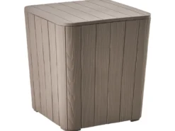 Opbevaringsboks SARANDI 40 cm 40 cm Brungrå