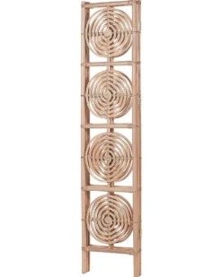 3 panelers rumdeler ALTAMURA Lysebrun 117 cm 180 cm