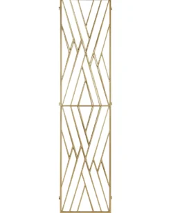 3 panelers rumdeler ASOLO Guld 117 cm 170 cm
