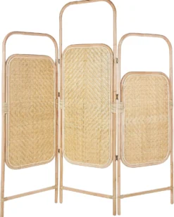 3 panelers rumdeler CARPI Naturlig 166 cm 180 cm