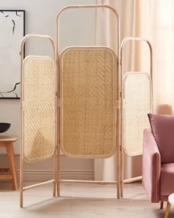 3 panelers rumdeler CARPI Naturlig 166 cm 180 cm
