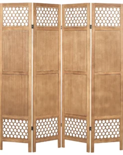 4 panelers rumdeler CERTOSA Lysebrun 163 cm 170 cm