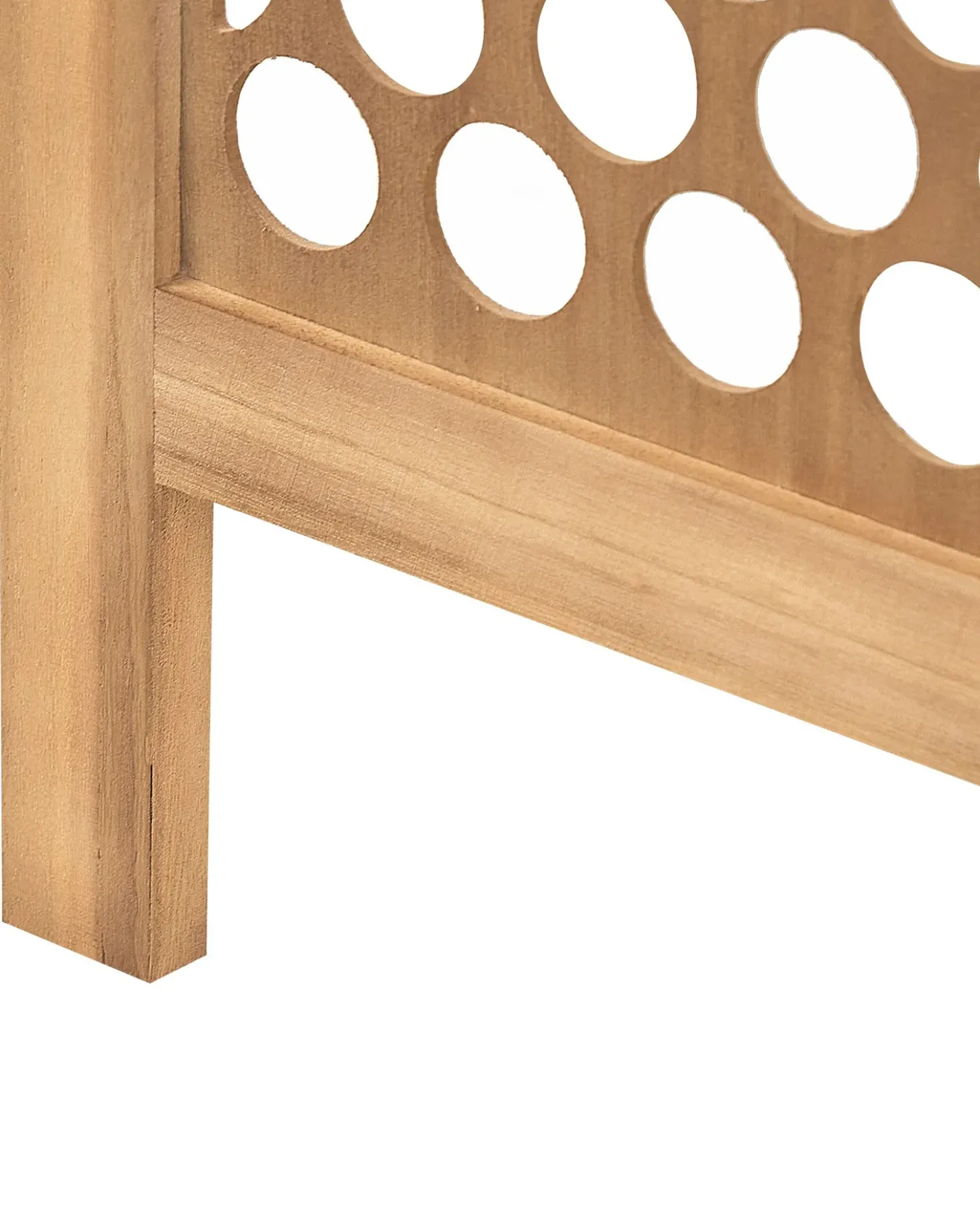 4 panelers rumdeler CERTOSA Lysebrun 163 cm 170 cm