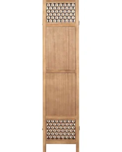 4 panelers rumdeler CERTOSA Lysebrun 163 cm 170 cm