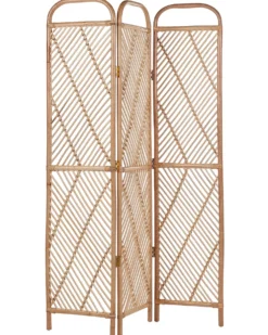 3 panelers rumdeler COSENZA Lysebrun 106 cm 180 cm