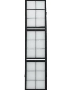 4 panelers rumdeler GOMAGOI Sort 120 cm 170 cm