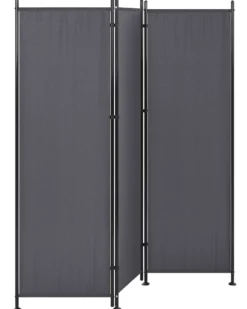 3 panelers rumdeler NARNI Grå 160 cm 170 cm