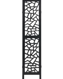 4 panelers rumdeler PIANLARGO Sort 163 cm 170 cm