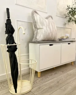 Paraplystativ CHAMBORD Metal Lys Beige