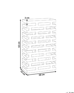 Paraplystativ KAMSAR Metal Sort