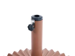 Parasolfod CAREZZA Brun Rund 21 kg
