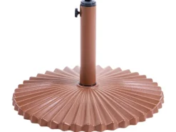 Parasolfod CAREZZA Brun Rund 21 kg