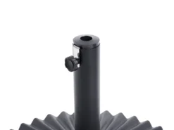 Parasolfod CAREZZA Sort Rund 21 kg