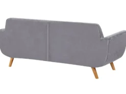 2 pers. sofaovertræk BERNES Velour Grå