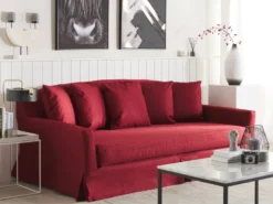 3 pers. sofaovertræk GILJA Rød