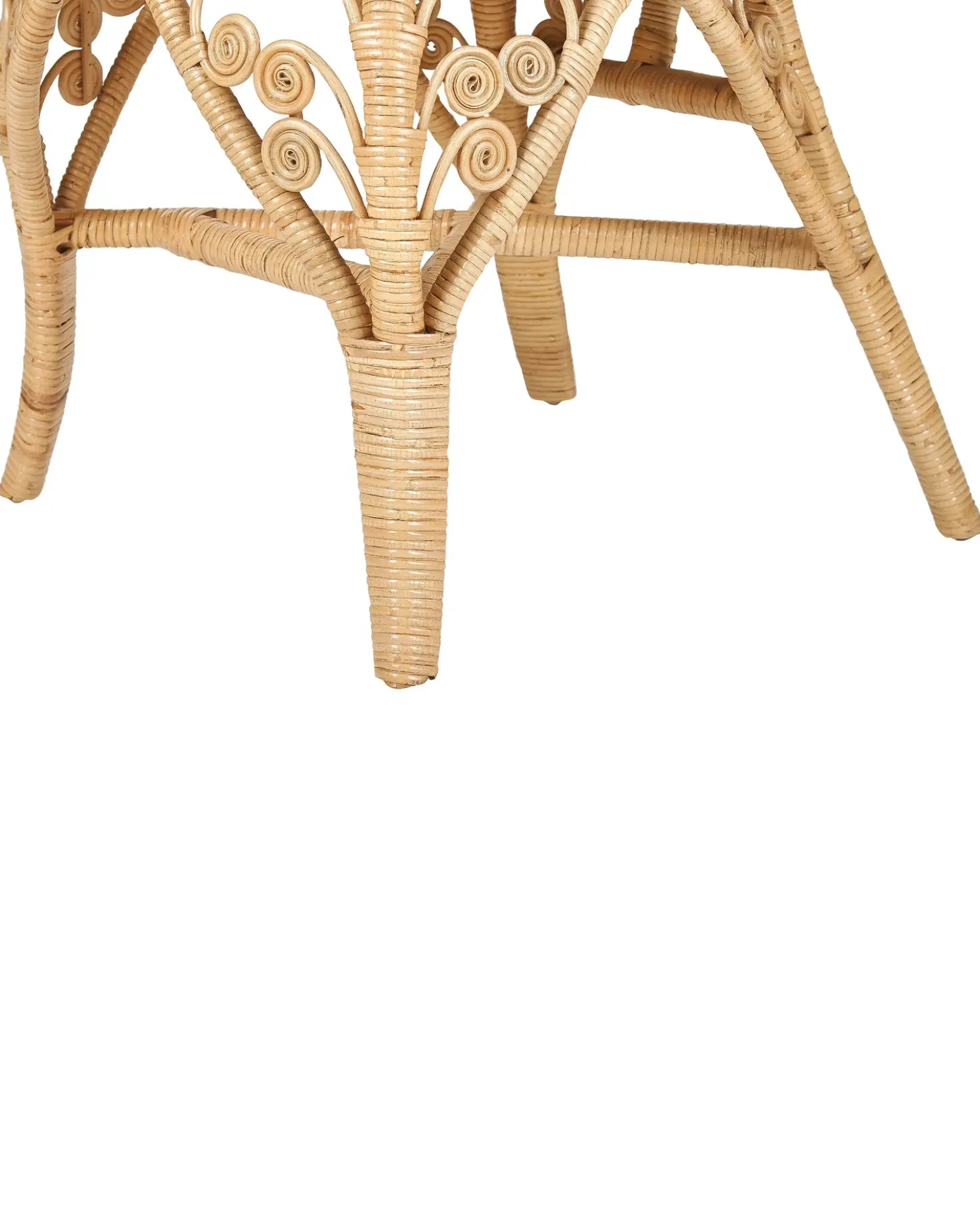 Påfuglestol CARRARA Rattan Naturlig