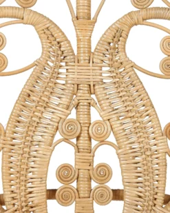 Påfuglestol CARRARA Rattan Naturlig