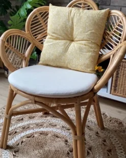 Påfuglestol FLORENTINE Rattan Naturlig