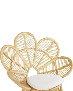 Påfuglestol FLORENTINE Rattan Naturlig