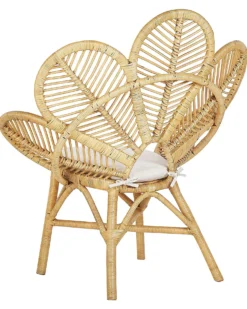 Påfuglestol FLORENTINE Rattan Naturlig