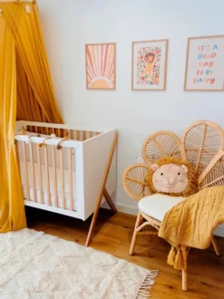 Påfuglestol FLORENTINE Rattan Naturlig