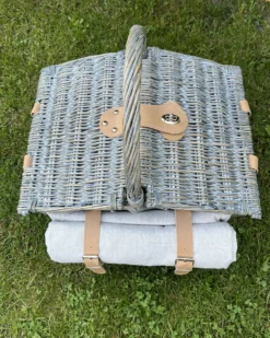Picnic-kurv CANELE Flet Brun