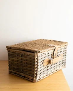 Picnic-kurv CLEMENTINE Flet Naturlig